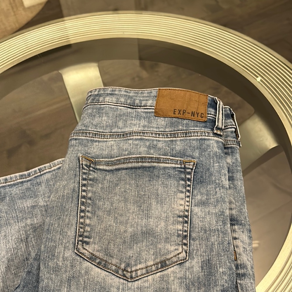 Express distressed denim